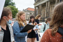 Unterwegs in Dresden