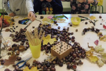 Kreativ mit Naturmaterialien