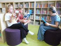 Bibliothek und Ruheraum